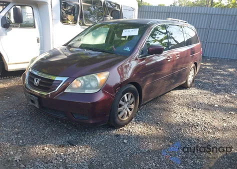 2009 Honda Odyssey Ex from USA, damaged, VIN 5FNRL38429B008753